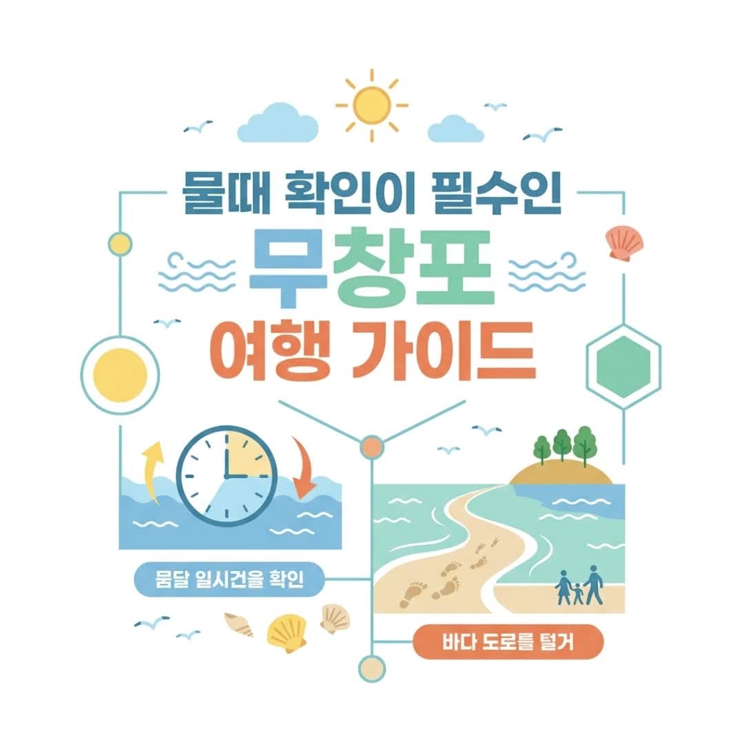 무창포해수욕장 숙소 맛집 추천, 축제 정보와 샤워장 파라솔 팁까지 정리