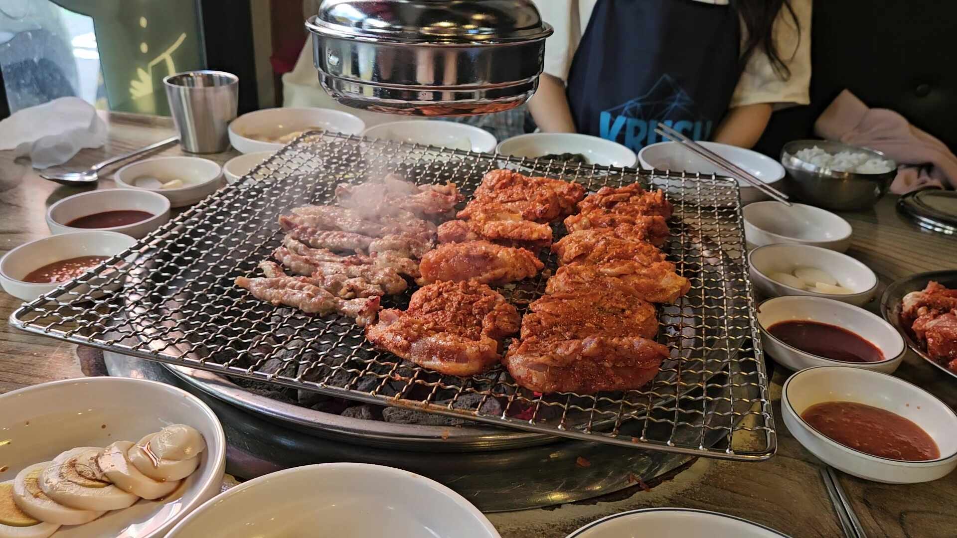 [신도림 맛집] 강촌 숯불 닭갈비 평일 방문기!