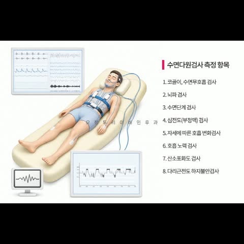 수면다원검사 찾고 계신 분들을 위한 , 청주수면다원검사, 수면클리닉, 수면센터