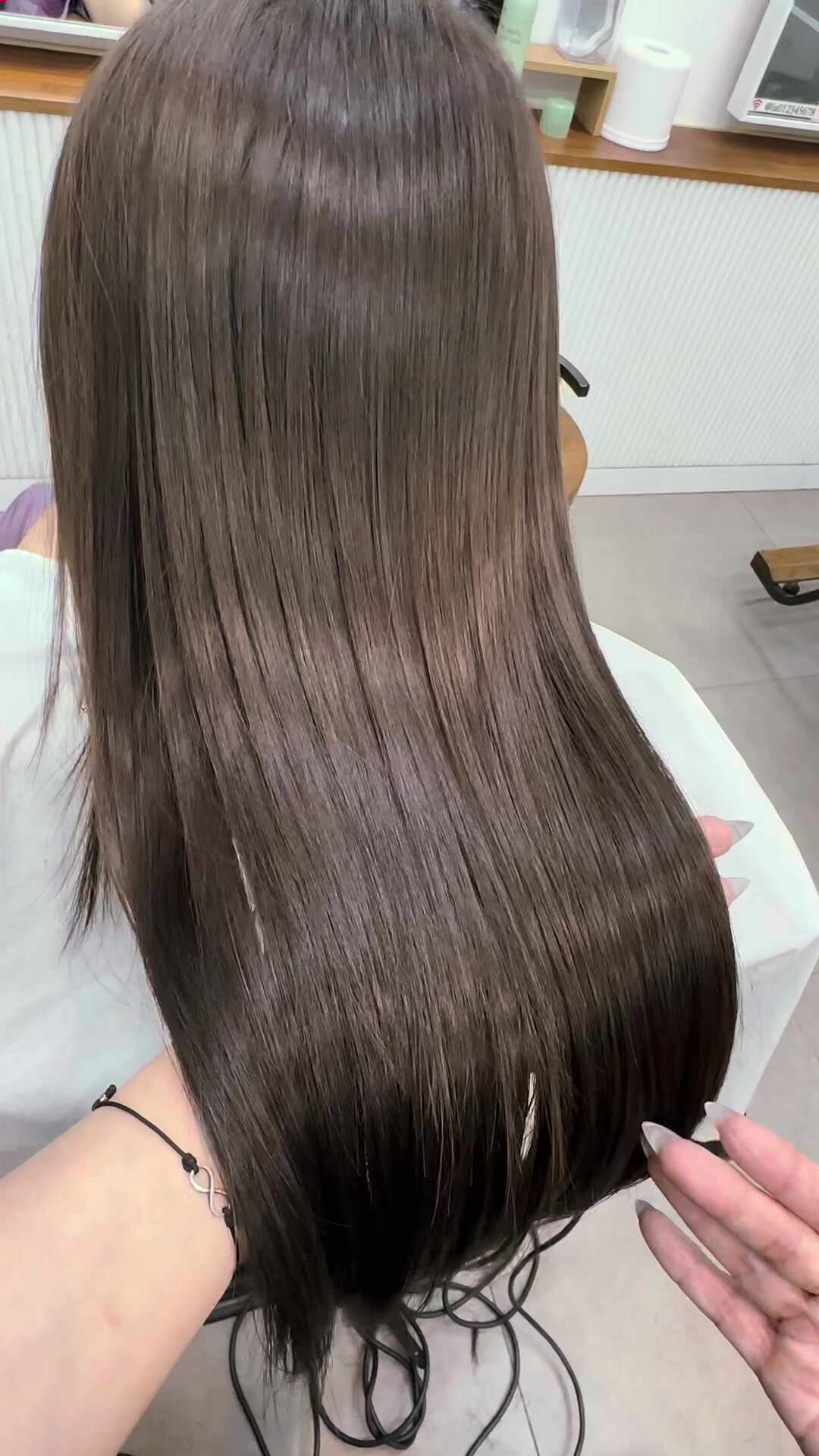 민트 레시피로 염색한다면? 탈색 없이 완성한 순천 물광염색 민트브라운 후기
