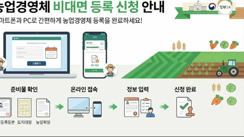 농업e지 어플 이용 방법 및 농업경영체 온라인 등록 신청 가이드