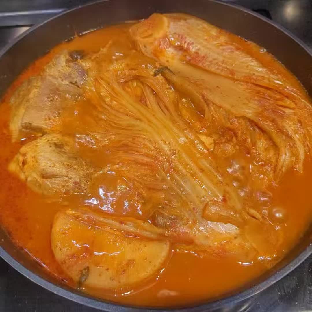 앞다리살 김치찜 레시피 [냉동고기 해동 꿀팁]
