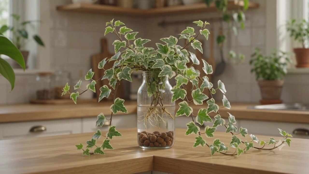 수성아이비 무늬아이비 반수경재배 유리병으로 싱그럽게 키우는 가이드 ✨