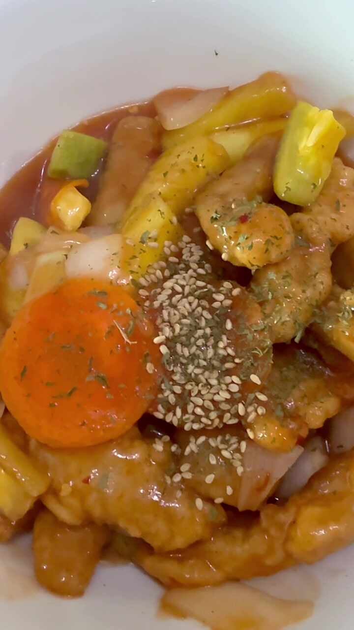 [저당레시피]설탕 없이도 맛있는 저당 탕수육 소스 만들기