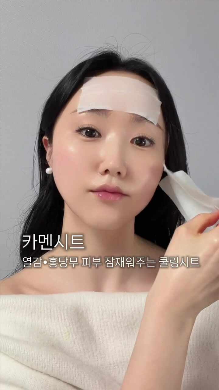 “피부 열감이 쉽게 안 내려간다면?…” 카멘시트로 관리하는 방법