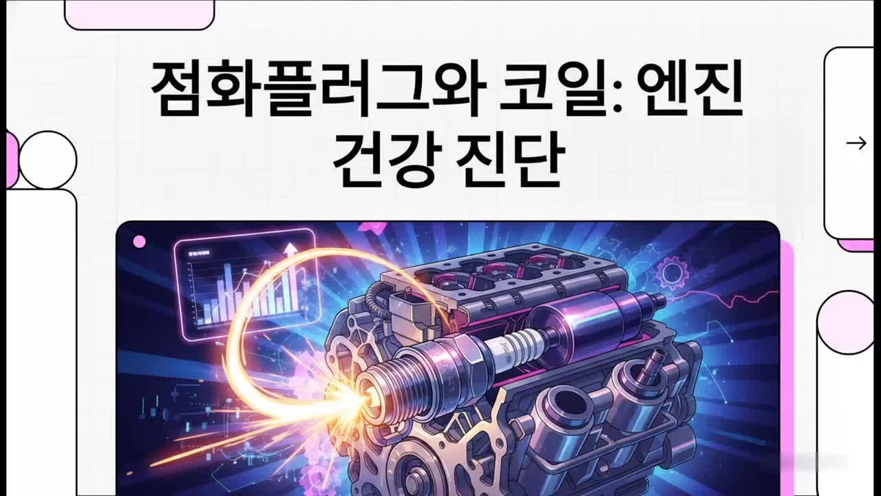 점화플러그와 코일, 교체 시기 놓치면 '엔진 보링'까지 필요할수도 있습니다