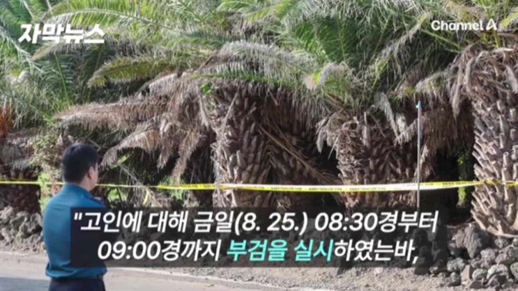 장미란씨 부검결과 발표 "지문 소실"... 이 낮은 나무에서 <b>목맴사</b>라....