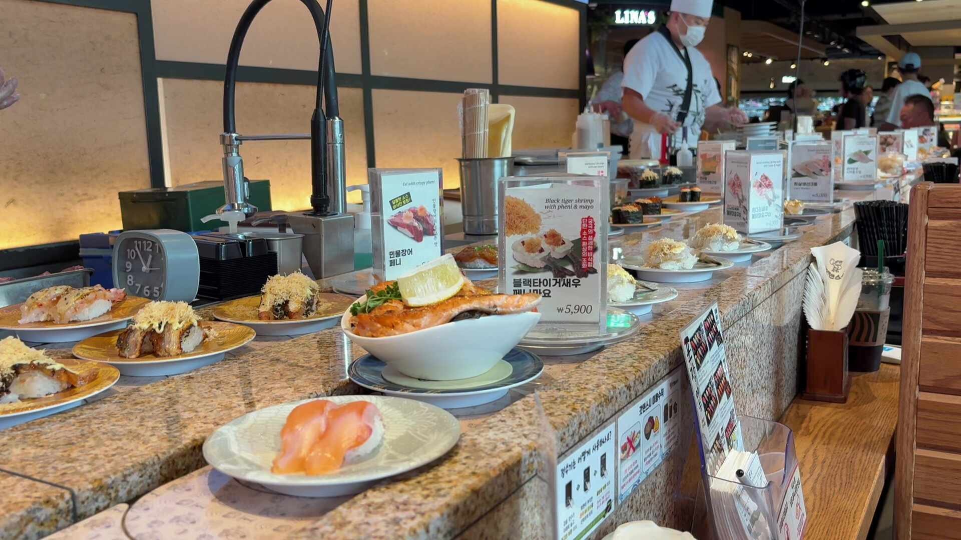 도곡역 양재 스시 회전초밥 맛집 갓덴스시 신세계푸드마켓 도곡점 주차 주말 웨이팅 가격 맛....