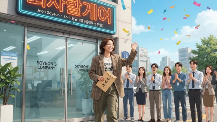 소연 노래 <퇴사할게여>