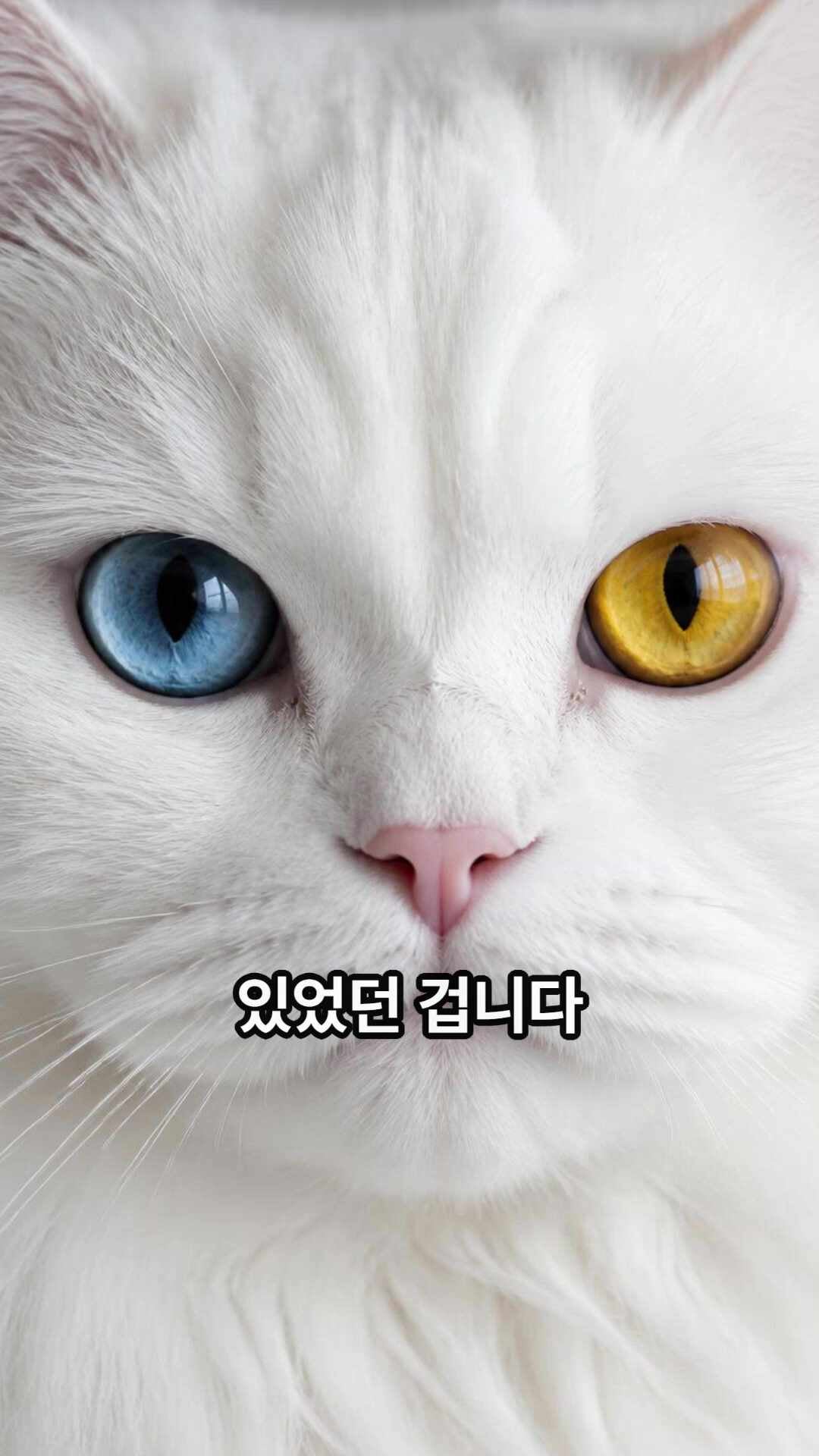 오드아이 고양이 특징, 눈 색깔과 청각이 관계있을까?