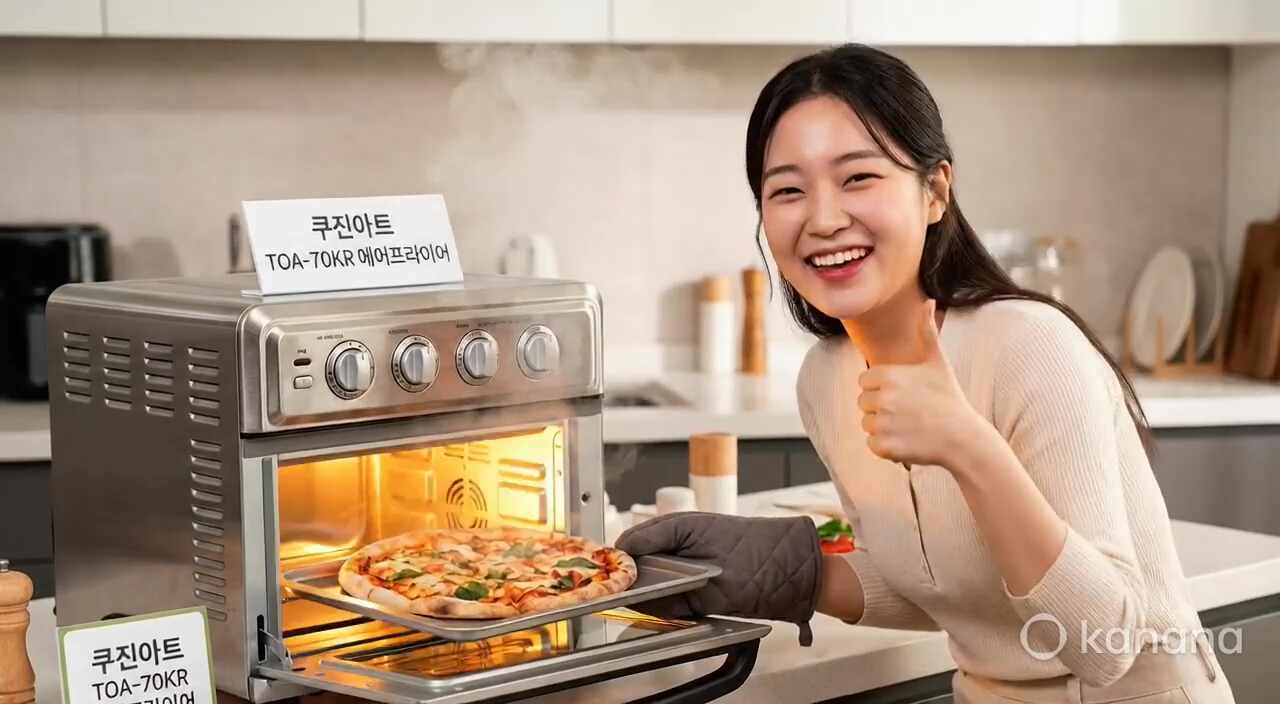 쿠진아트 TOA-70KR 에어프라이어 기능과 장.단점..
