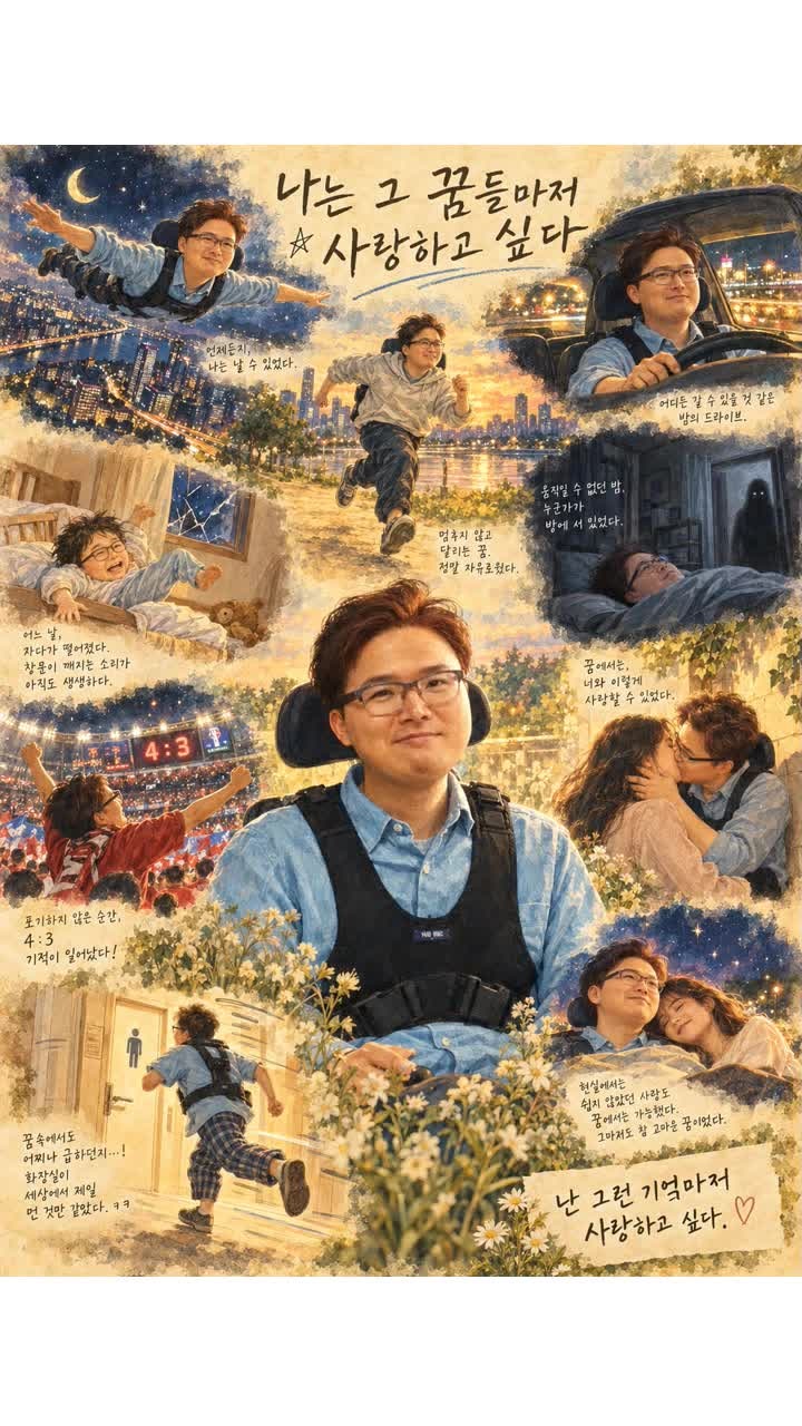 나는 그 꿈들마저 사랑하고 싶다