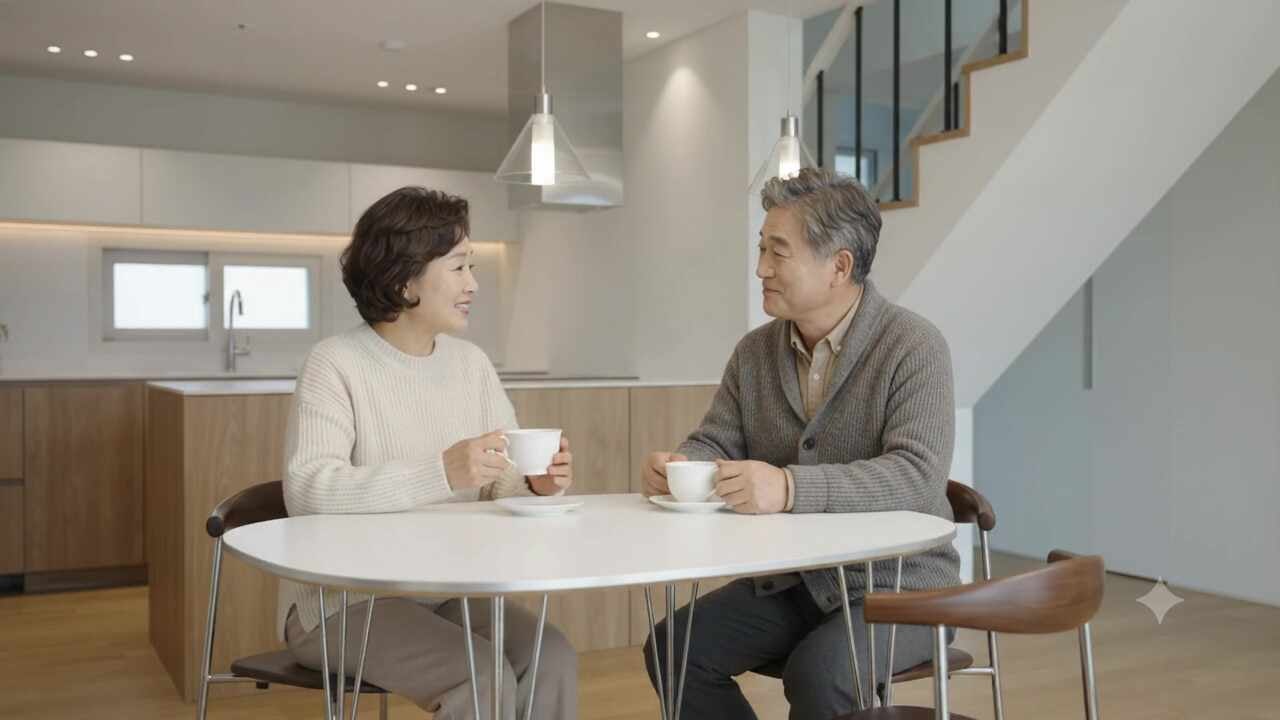 1800×1000 페닉스 소재 타원형 화이트식탁과 ch88 체어 배송 후기 마레의집