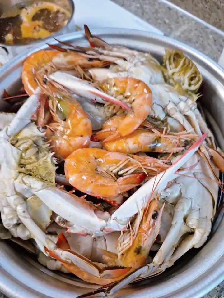 소래포구) 제철 대하·꽃게 주문 후기｜싱싱한 꽃게찜부터 대하 소금구이, 꽃게라면까지