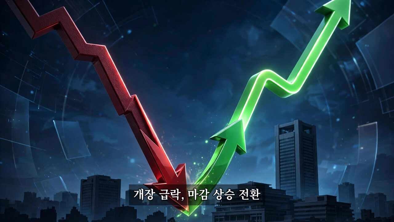 코스피 5700선 회복｜-3% 급락 뒤 왜 올랐나