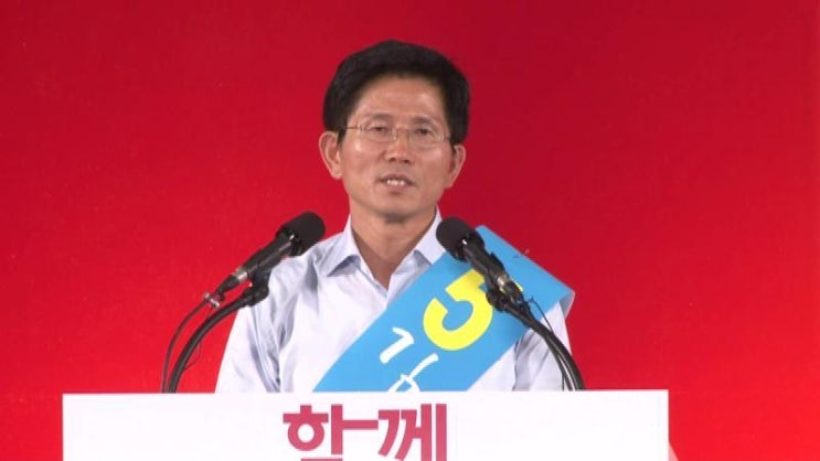 김문수 첫 합동연설회 "불안한 朴, 안철수에 밀려..내가 <b>필승</b>카드"