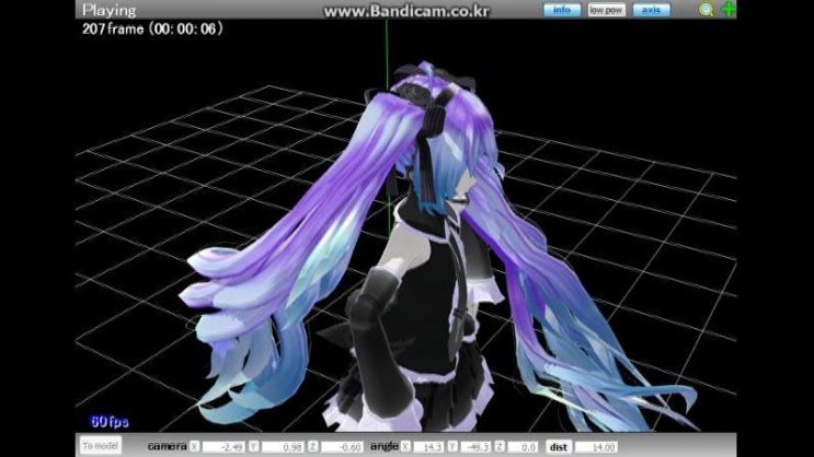 [MMD 강좌]mmd 영상 만들기 - 카메라 모션 만들기 : 네이버 블로그