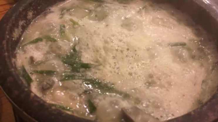  의정부맛집]민락동 서오릉다슬기에 다슬기깨탕맛이 진해요.