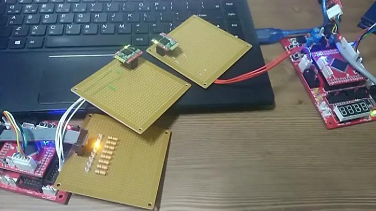  블루투스로 두 atmega128간 통신