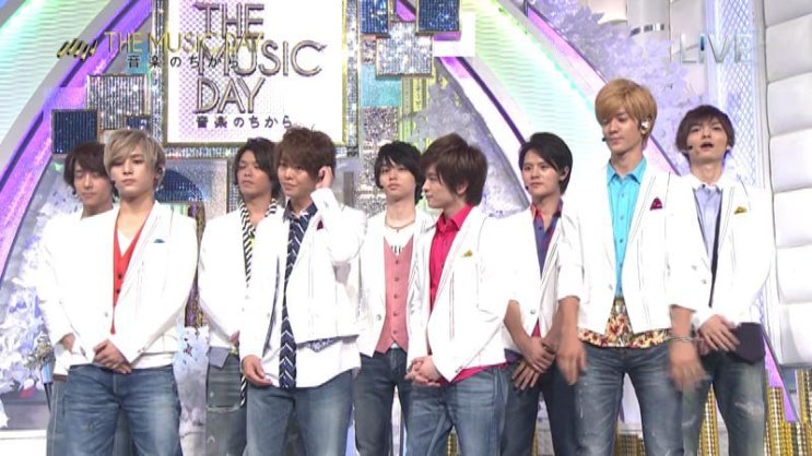  140712 THE MUSIC DAY 음악의 힘 Hey! Say! JUMP - ウィ―クエンダ― & Ride with me