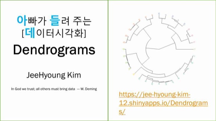아빠가 들려 주는 [데이터시각화] Dendrograms : 네이버 블로그