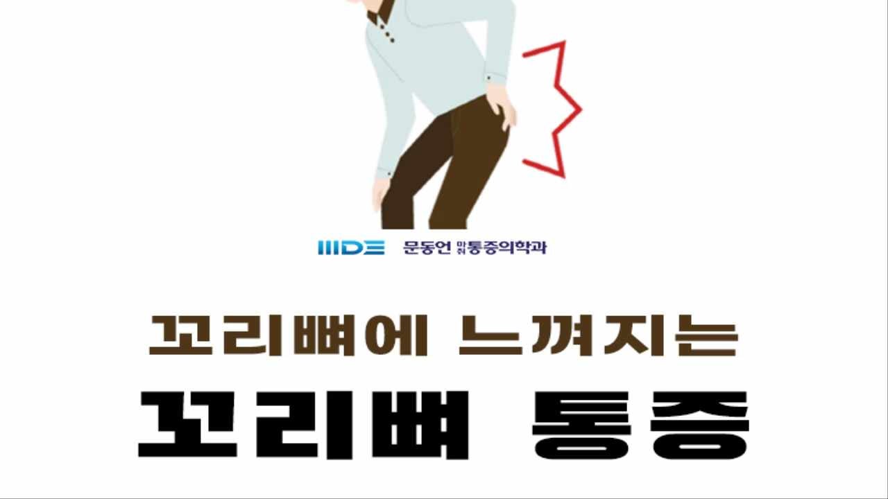 꼬리뼈 통증의 원인 예방법 척추 건강 지키기! 6