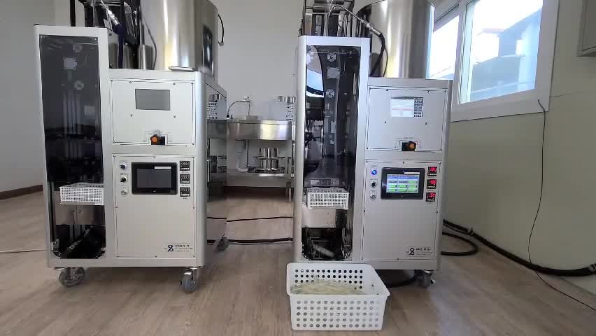 천연벌꿀스틱 만드는 포장기