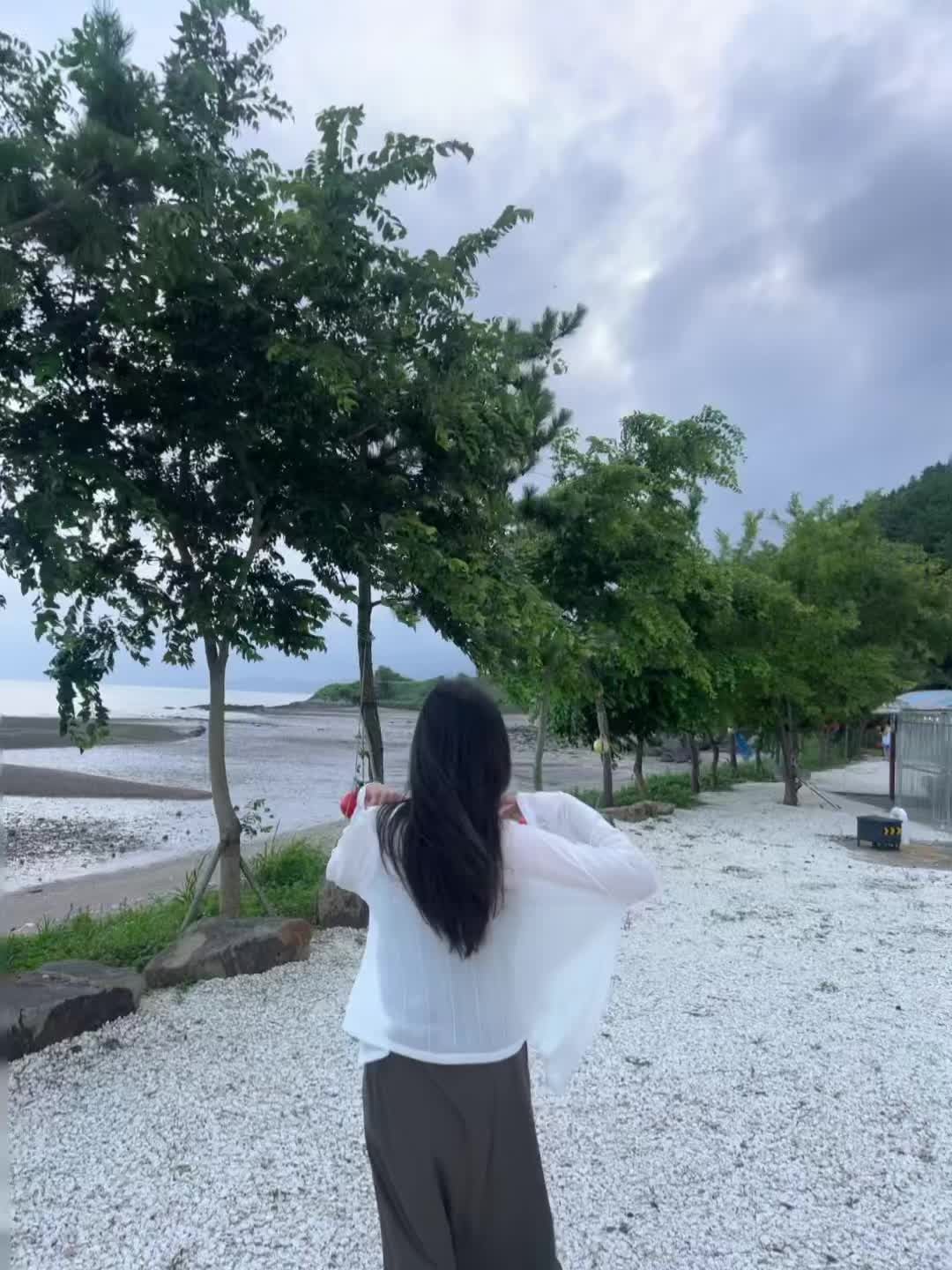 스판 나시 a라인 롱원피스 동영상