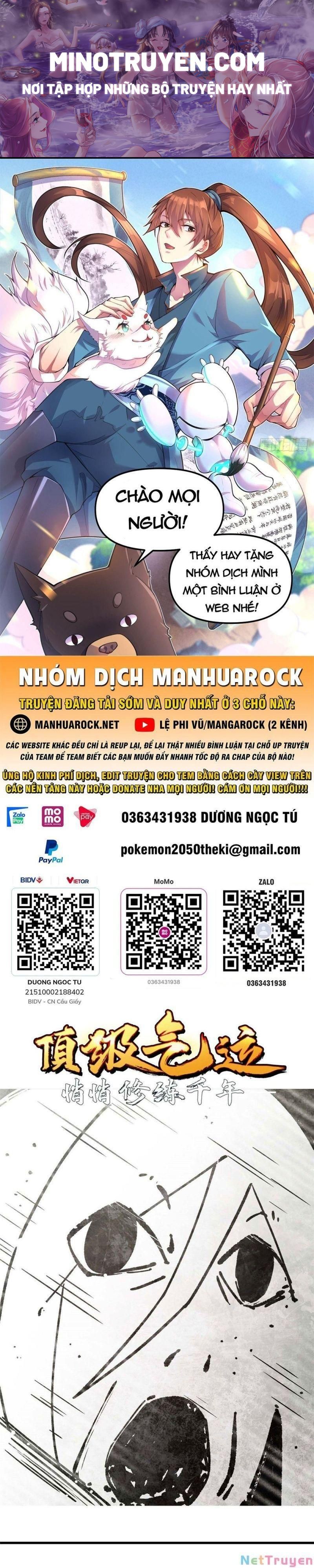 Lặng Lẽ Tu Luyện Ngàn Năm Với Đỉnh Cấp Khí Vận - Page 1