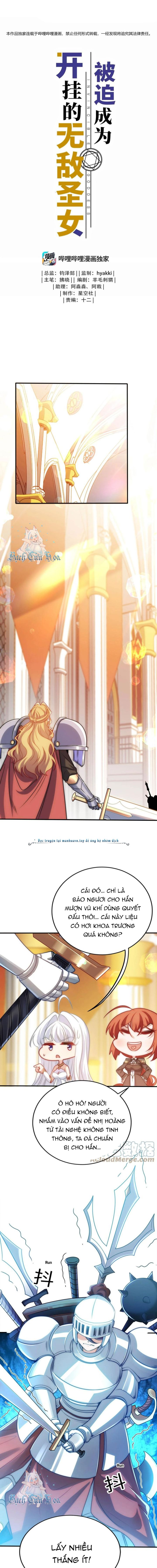 Bị Bắt Trở Thành Vô Địch Thánh Nữ - Page 1