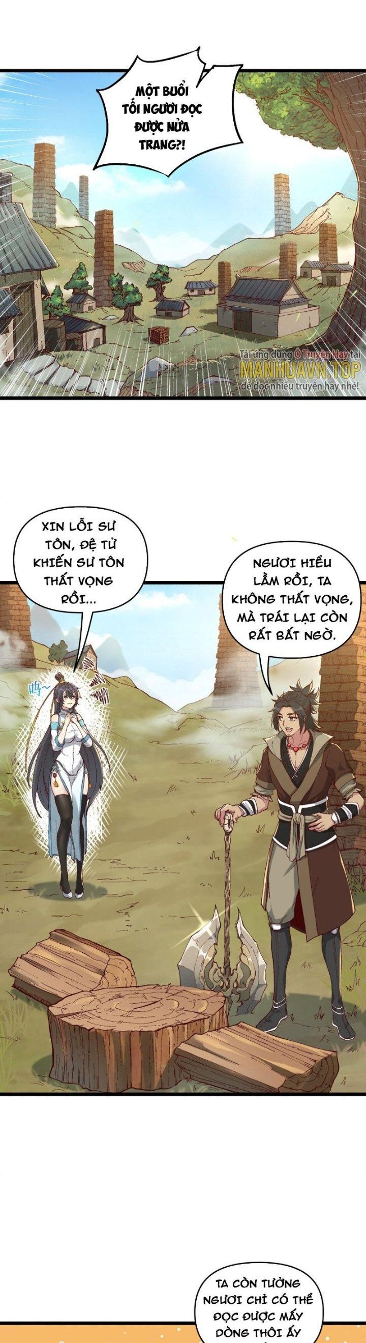 Đốn Củi 10 Năm, Nữ Tiên Quỳ Xuống Đất Cầu Ta Thu Làm Đồ Đệ - Page 1