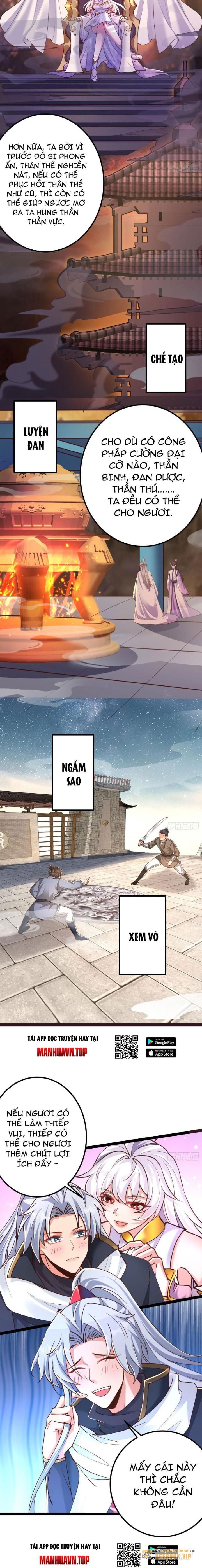 Tiêu Rồi, Ta Bị Mỹ Nữ Võ Thần Khóa Lại Rồi - Page 4