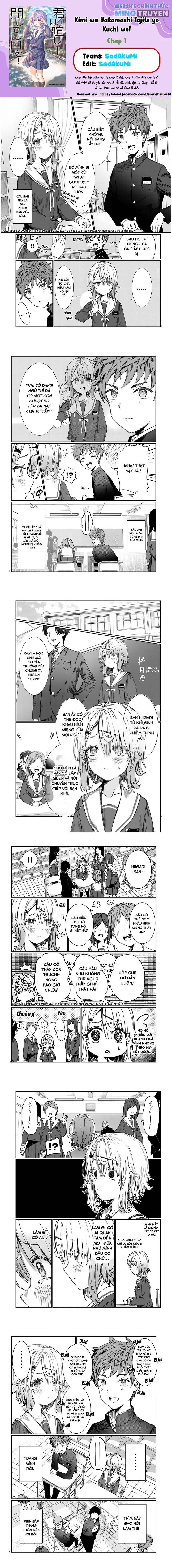 Kimi Wa Yakamashi Tojite Yo Kuchi Wo! - Page 1