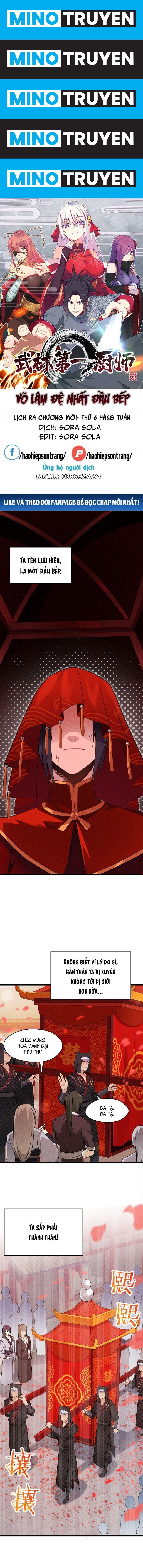 Võ Lâm Đệ Nhất Đầu Bếp - Page 1