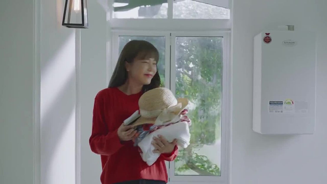 홍진영 상큼한 귀뚜라미 보일러 CF광고 - 네이버 TV