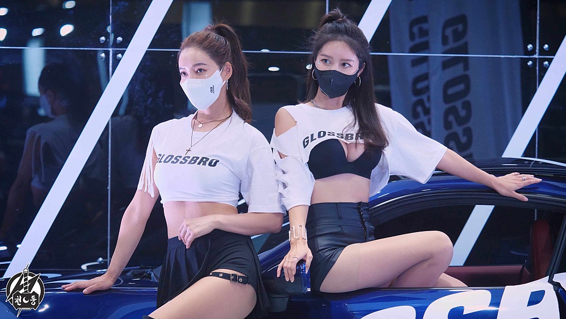 211003 레이싱 모델 소이,제바 직캠[4K] grid girl Soy,JeBa @2021 오토살롱위크 - 네이버 TV