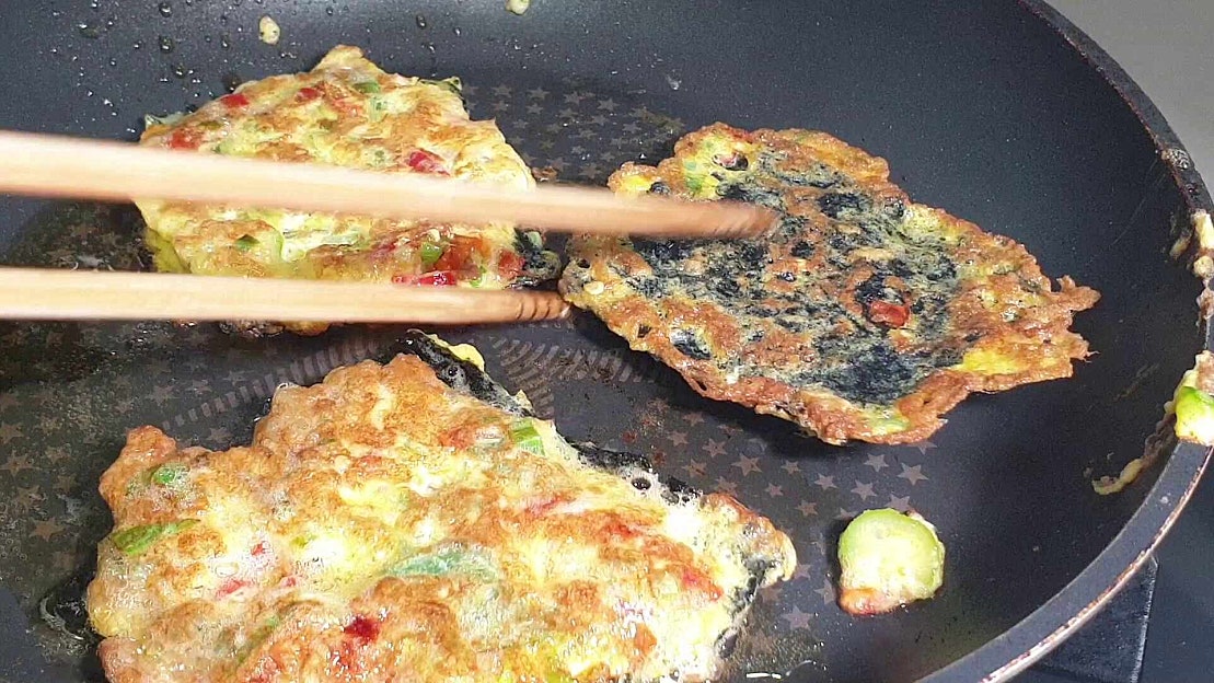 김 계란전 / 김과 계란으로 맛있는 반찬을 만들어보세요 - 네이버 TV
