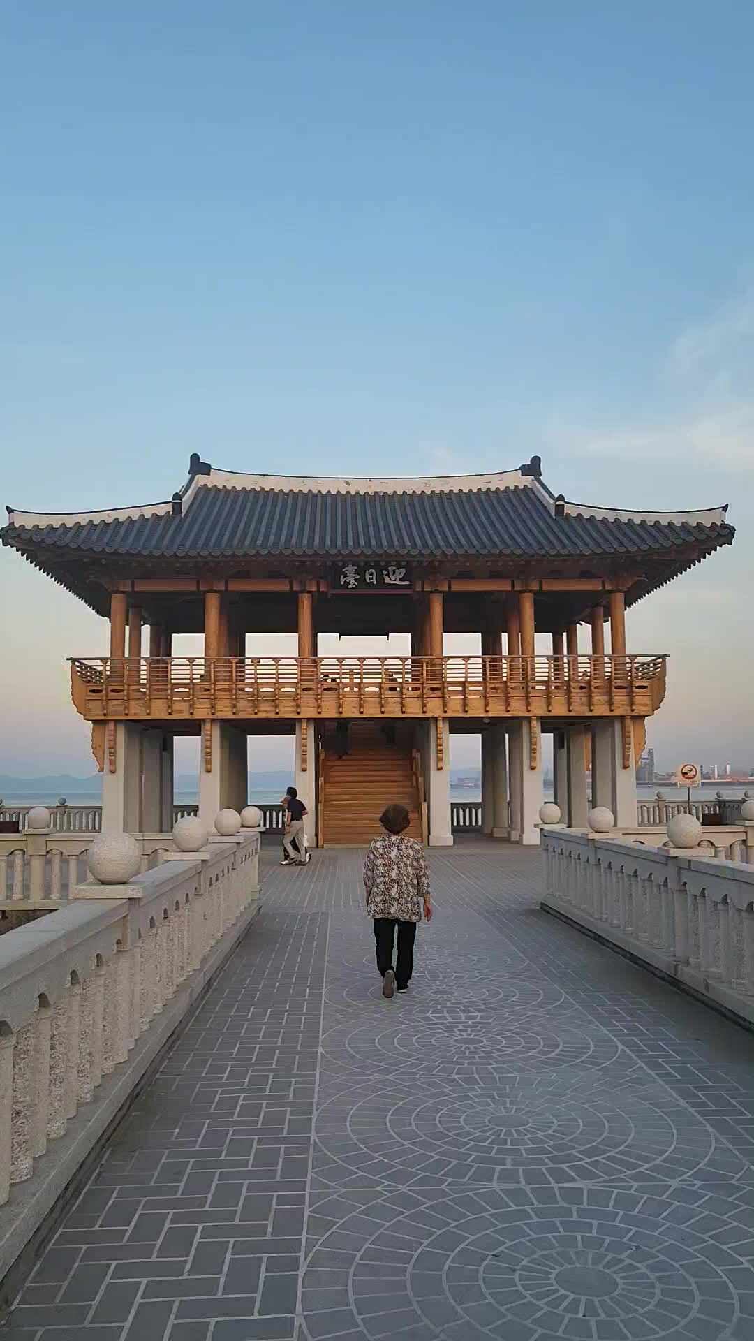 포항 영일대해수욕장 영일교 전망대