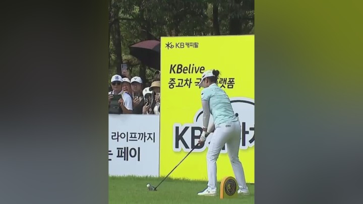 4R 파4 9번홀 성유진 연속샷 [KB금융 스타챔피언십]