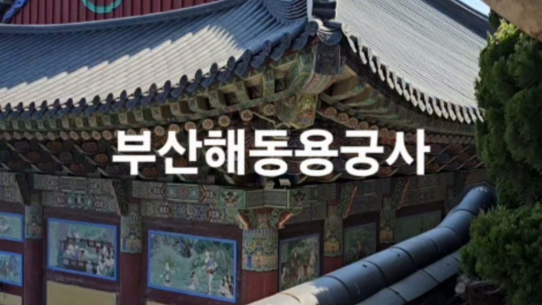기장 가볼만한곳 부산 절 해동 용궁사 - 네이버 TV