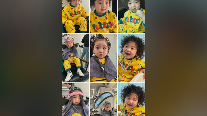안지안 인생 첫 파마하는 날!! 아 세상귀워 - 네이버 TV