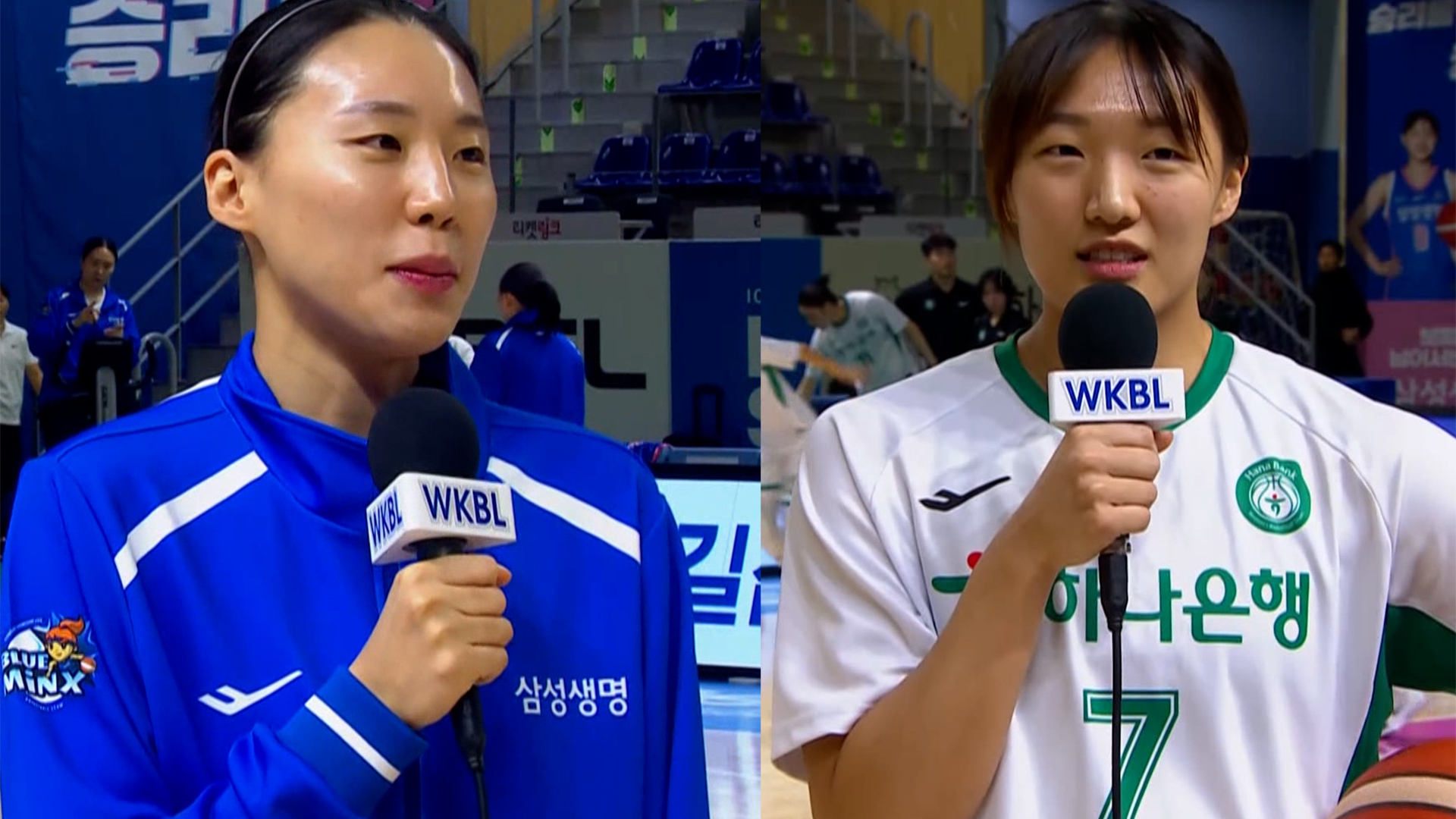'양 팀의 키플레이어' 경기 전 강유림-정예림 인터뷰