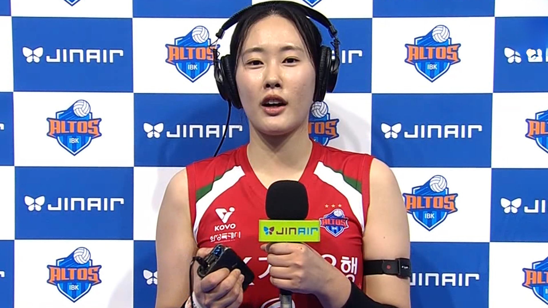 '연속 서브 시도 13개' 팀 3연승의 주역 박은서 인터뷰