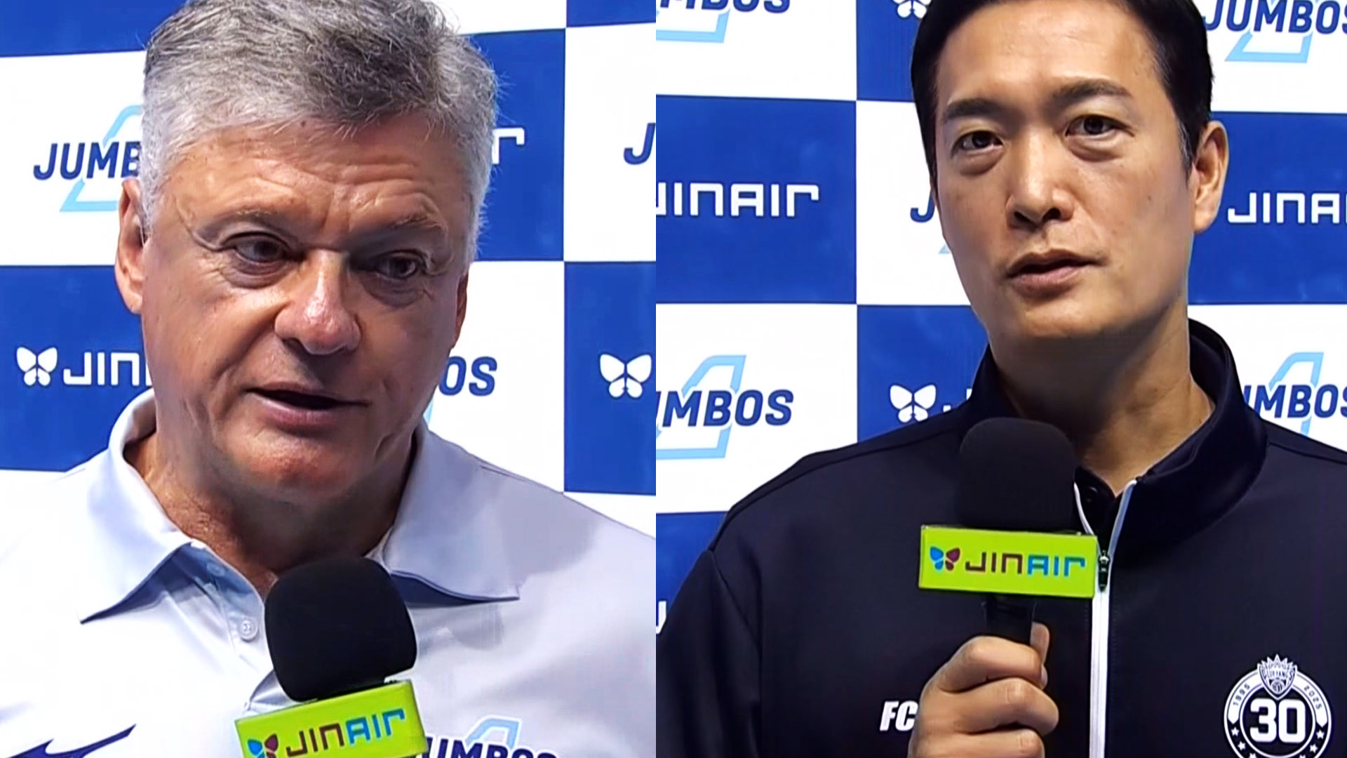 '정반대의 상황' 경기 전 양 팀 감독 인터뷰