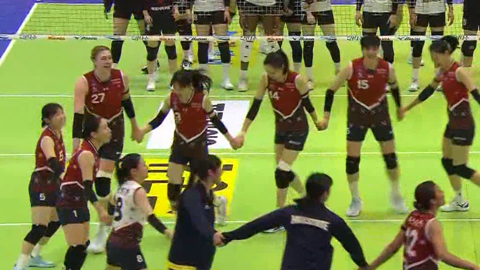 '3연승 상승세' 현대건설, 페퍼저축은행을 꺾고 선두 추격!