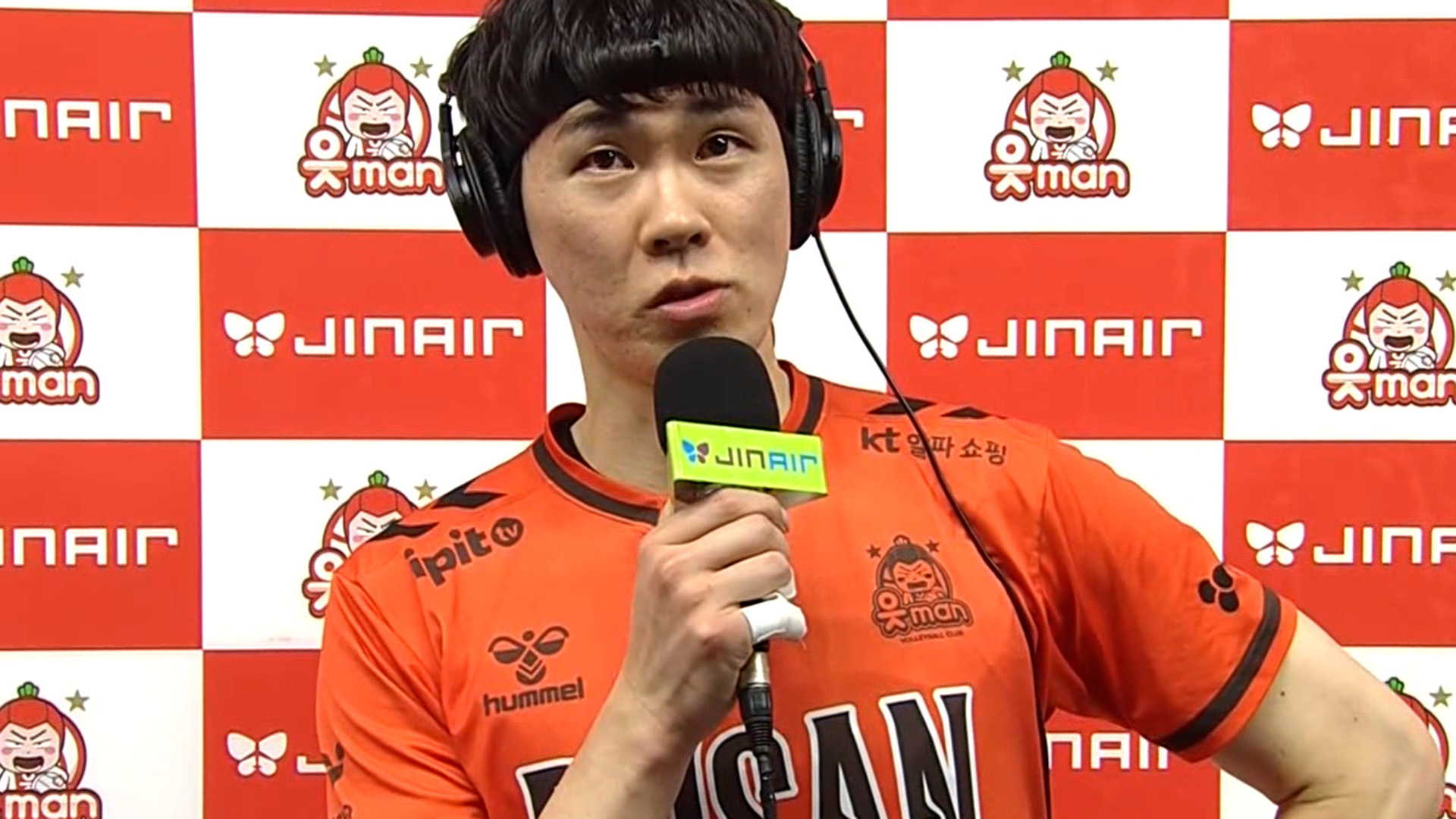 '홈 팬 여러분 응원 감사합니다!' 오늘의 MVP 전광인 인터뷰