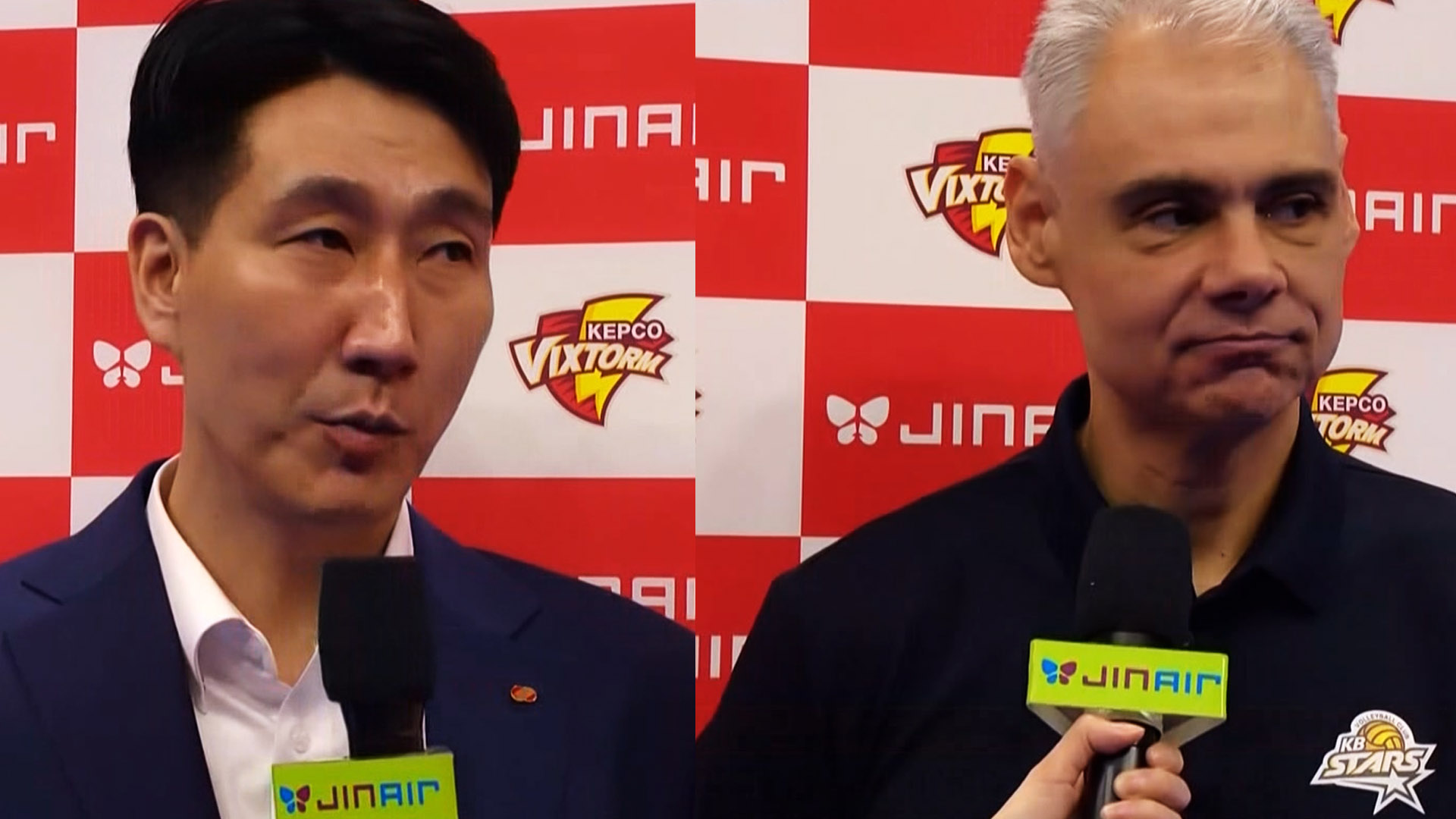 '강한 서브의 중요성' 경기 전 양 팀 감독 인터뷰