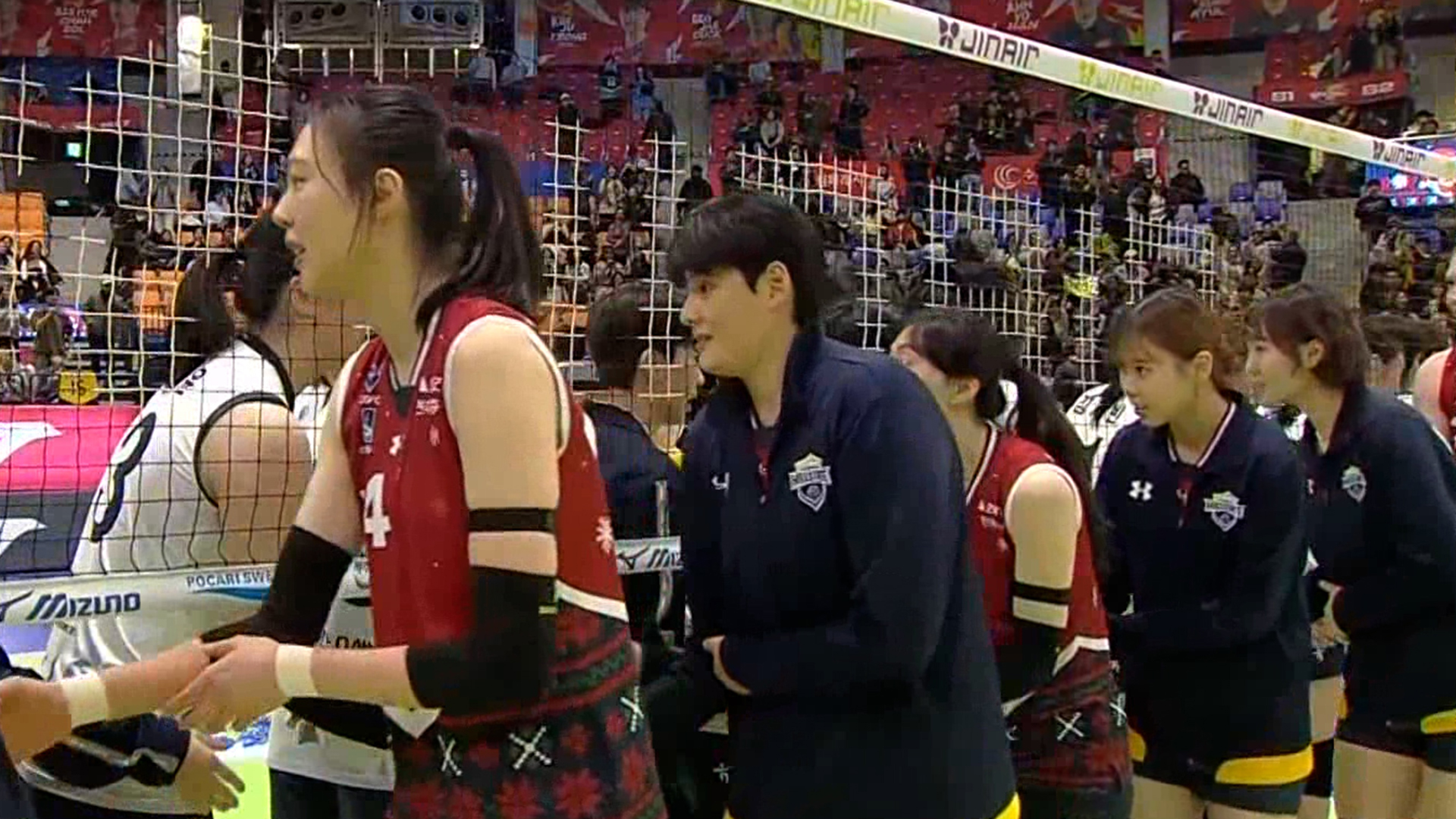 '블로킹 최강은 우리' 1위 도로공사 잡아내며 5연승하는 현대건설