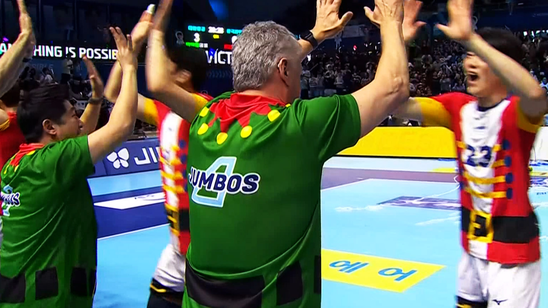 '다시 연승 가도!' 셧아웃으로 한국전력을 꺾는 대한항공!