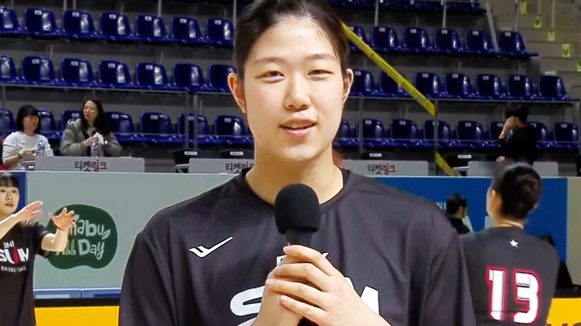 '더 성장하는 모습 보여드리겠습니다' 경기 전 김도연 선수 인터뷰